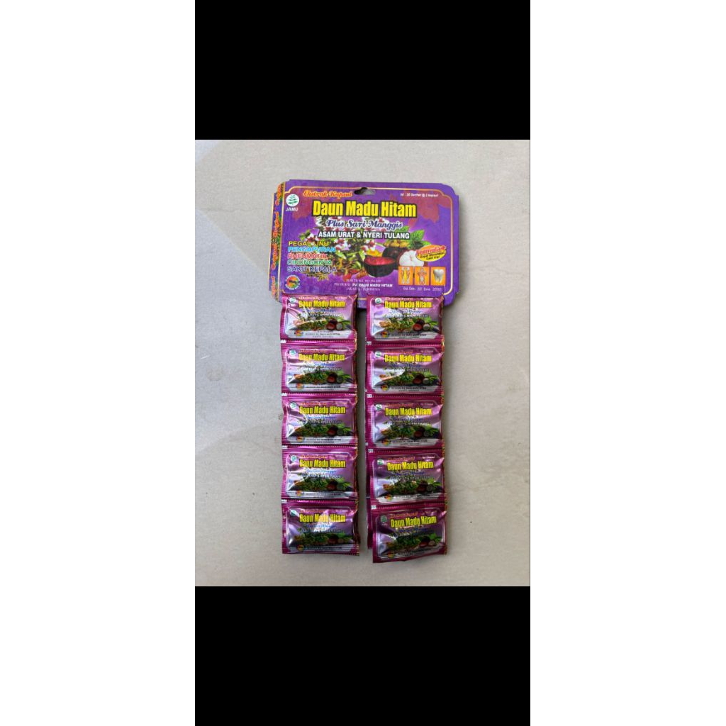 

RENCENG DAUN MADU HITAM