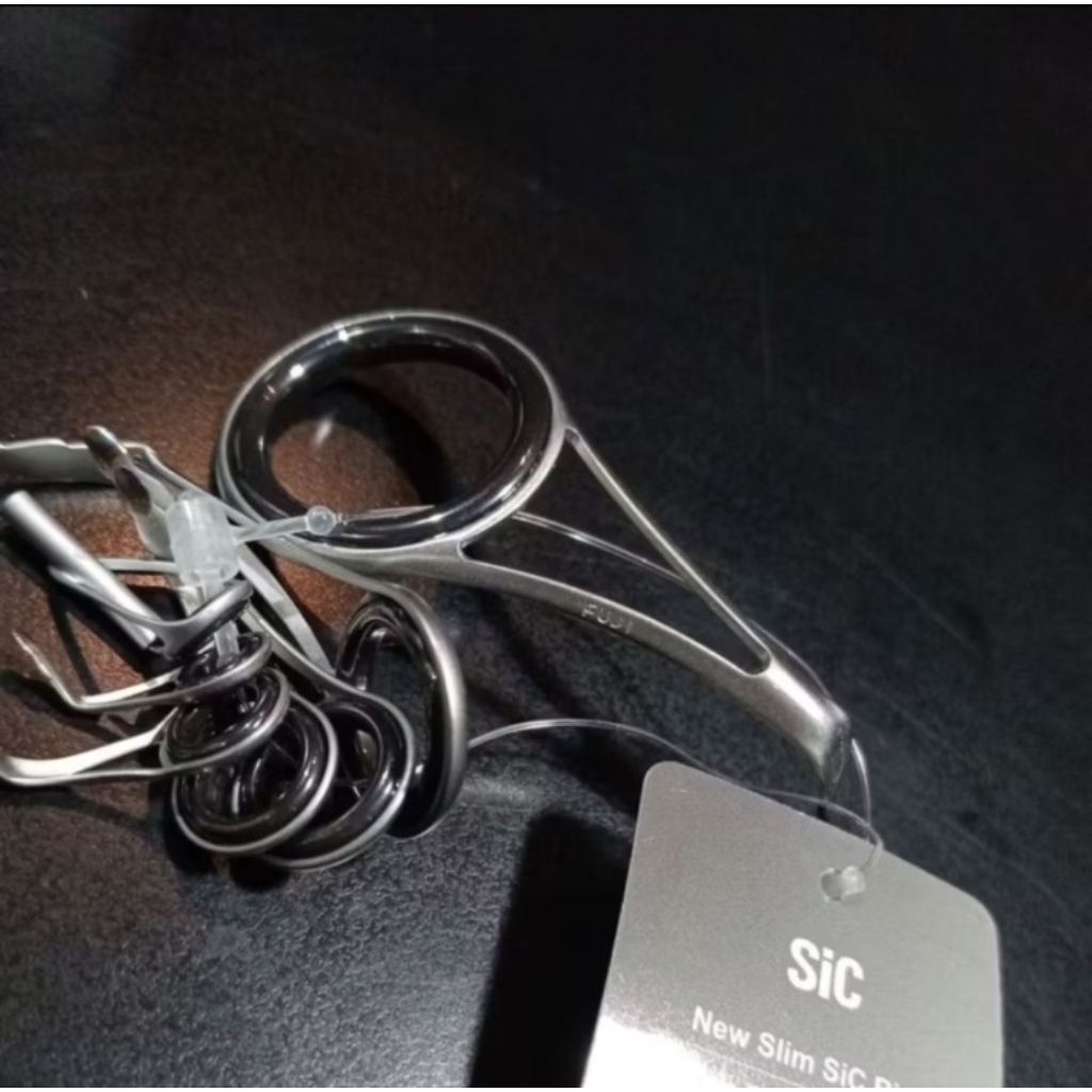 Ring Fuji Set SiC 7 Ring - Ring Guide Original Lengkap untuk Joran Pancing