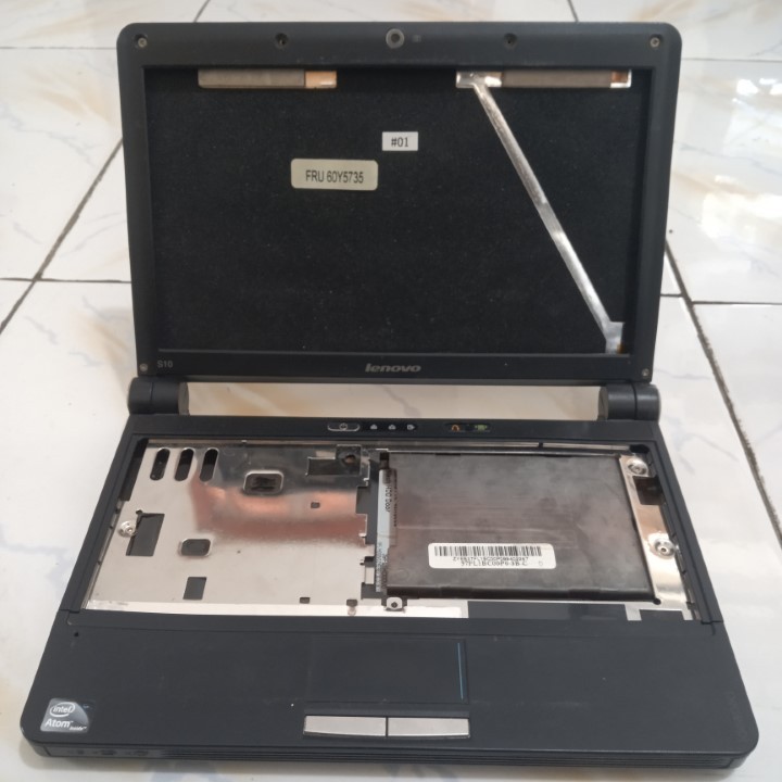 Casing Notebook Lenovo Ideapad S10 Netbook Fullset Komplit Case Second Bekas 267
