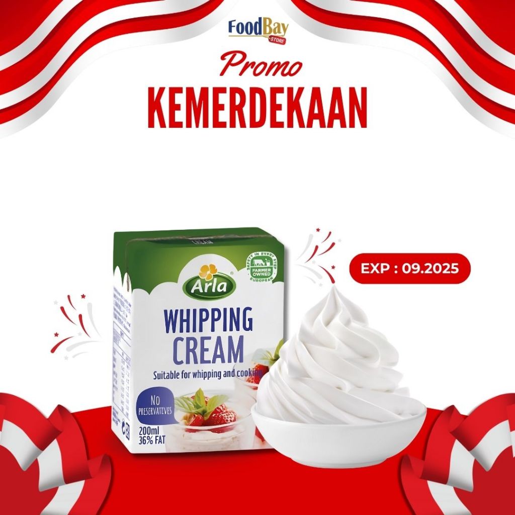 

ARLA Whipping Cream 36% fat 200 ml