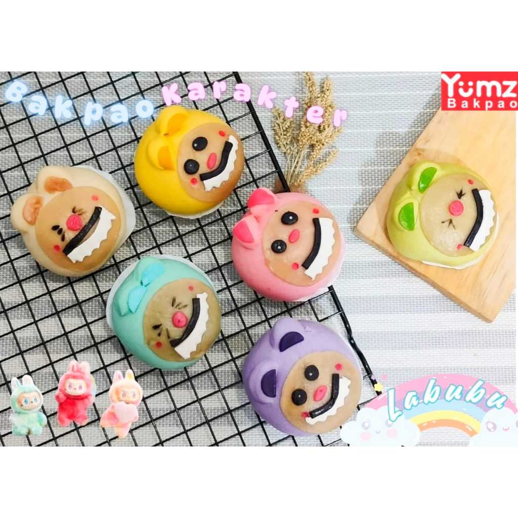 

Bakpao Karakter Basic Premium Motif Girl