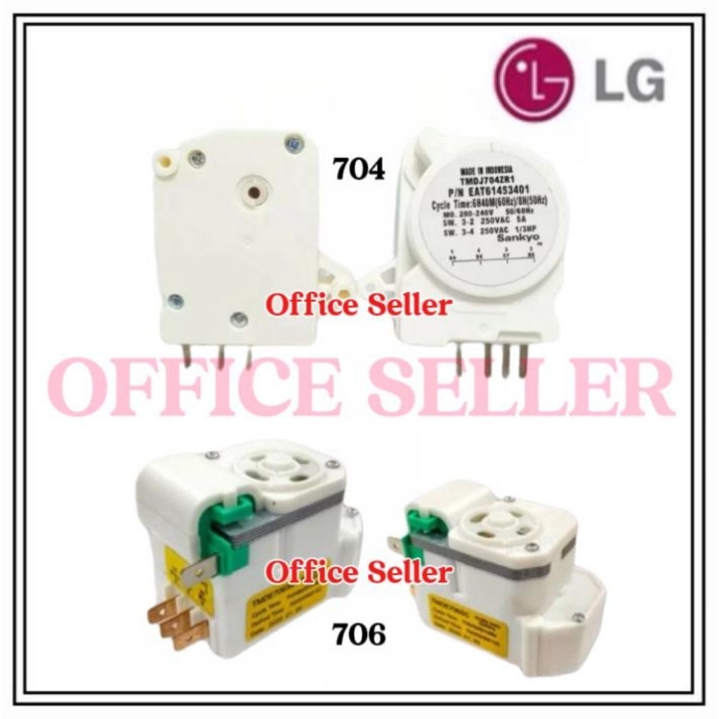 ORIGINAL TIMER KULKAS LG SONXIE TIMER DEFROST KULKAS LG 704 706 TIMER KULKAS LG DEFROST KULKAS LG SO