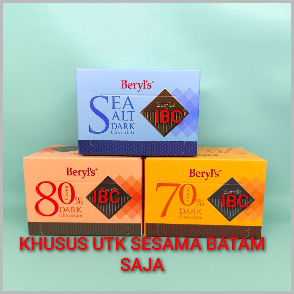 

Beryl's Dark Chocolate 60gram