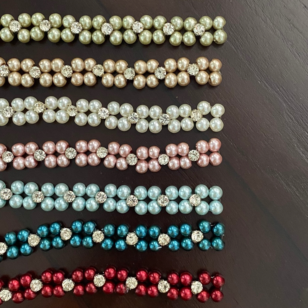 mutiara rangkai / mutiara custom / payet rangkai / 1cm