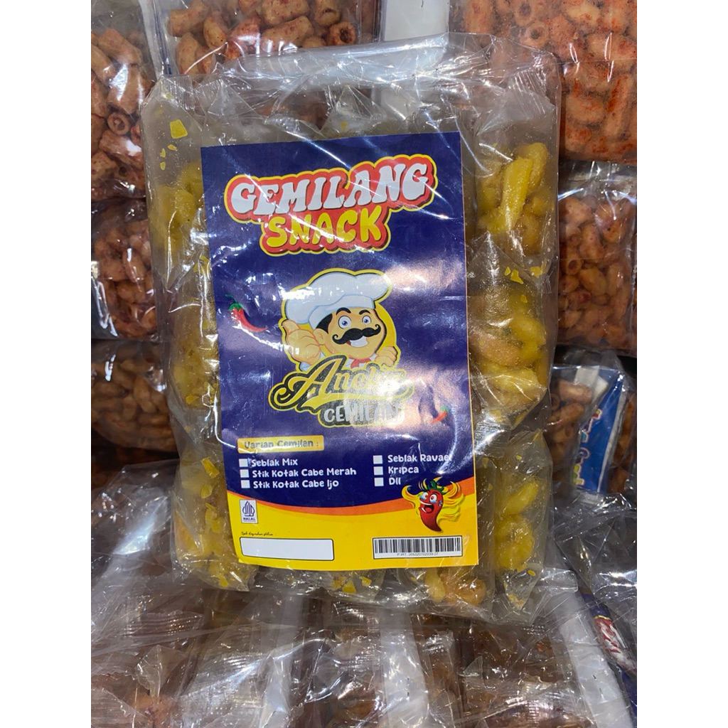 

MAKRONI ORIGINAL isi 20 pcs ANEKA CEMILAN “GEMILANG SNACK”