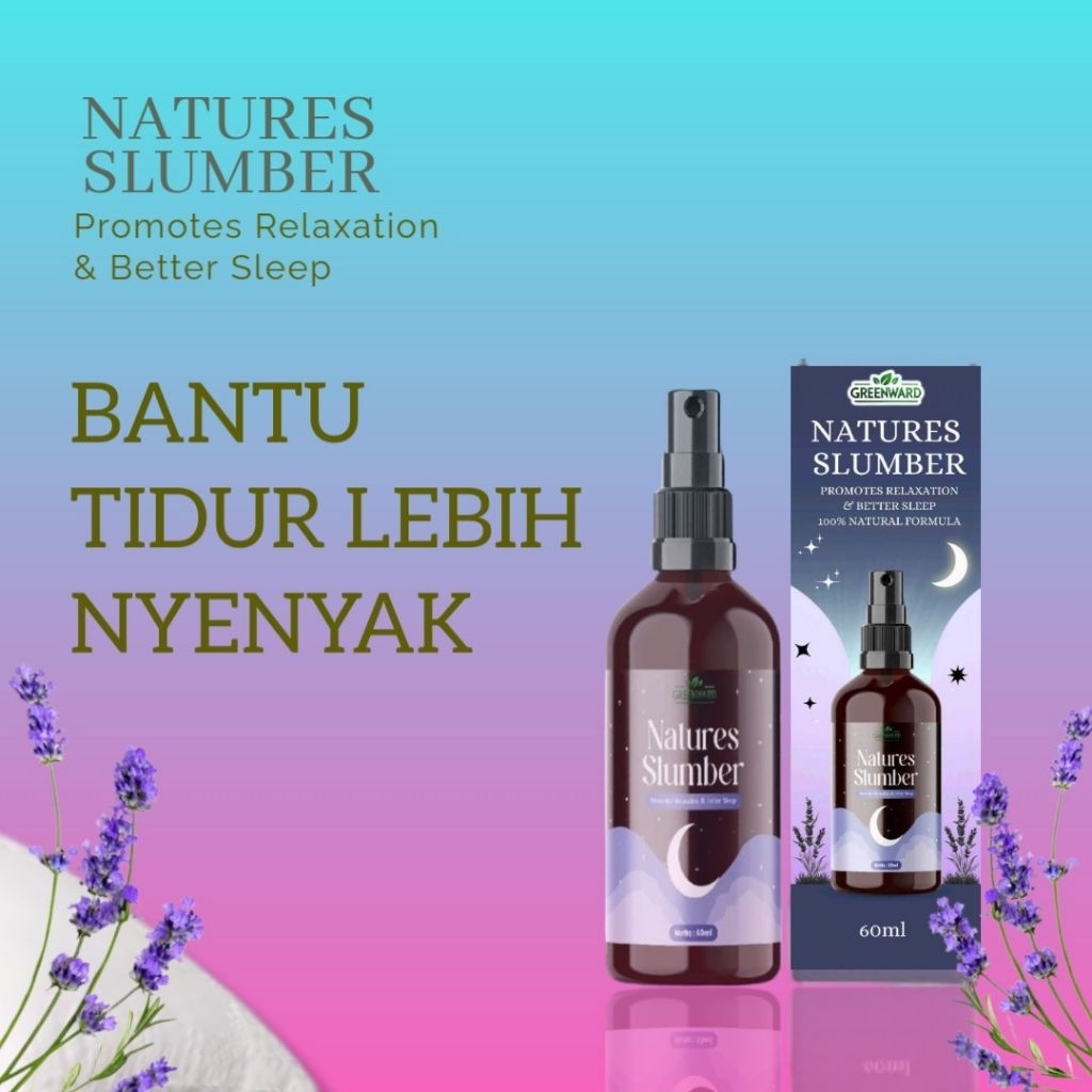 Semprotan Bantu Tidur Nyenyak Aromaterapi Lavender - Sleep Spray Aromaterapi Lavender untuk Tidur. L
