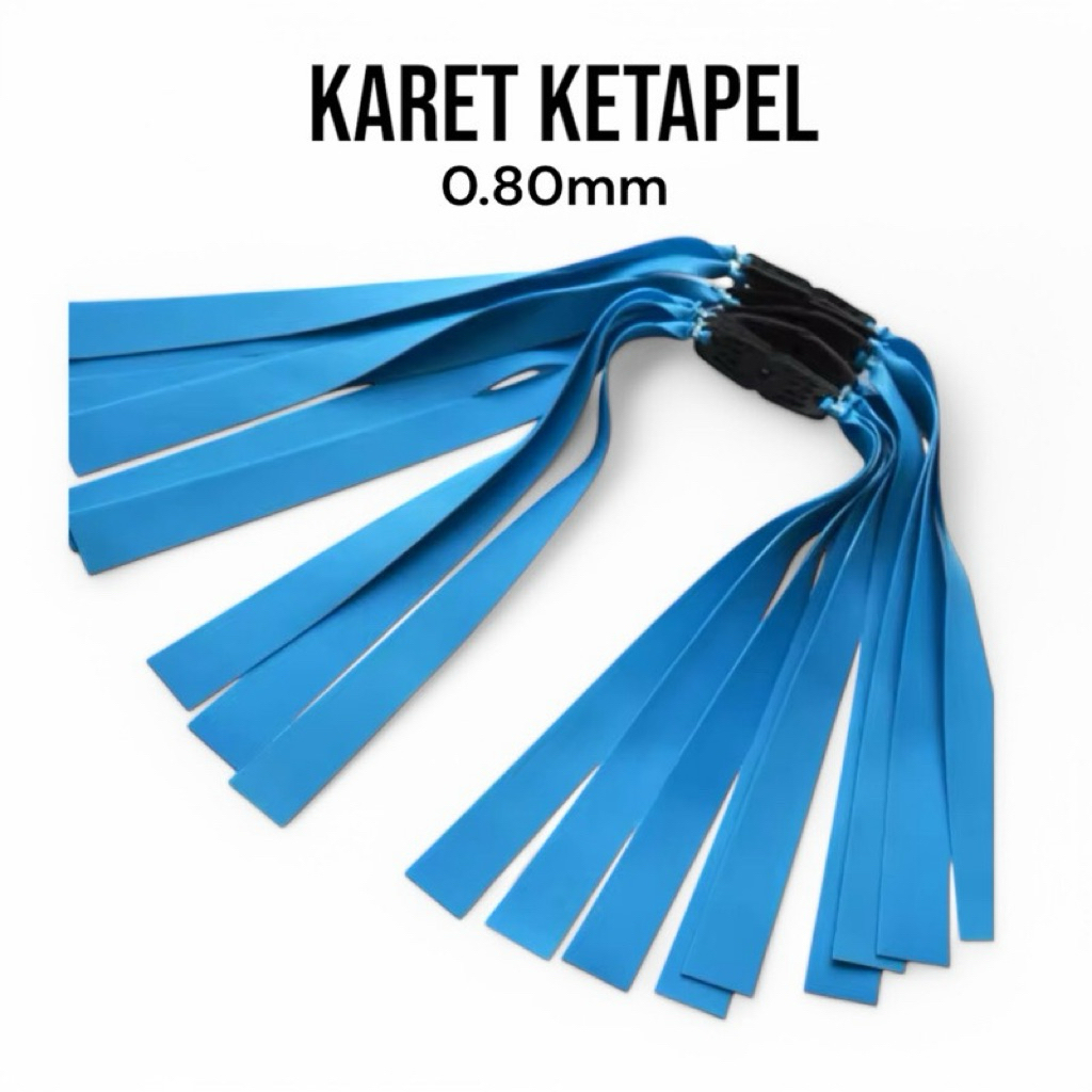 KARET KETAPEL GEPENG / TALI KETAPEL