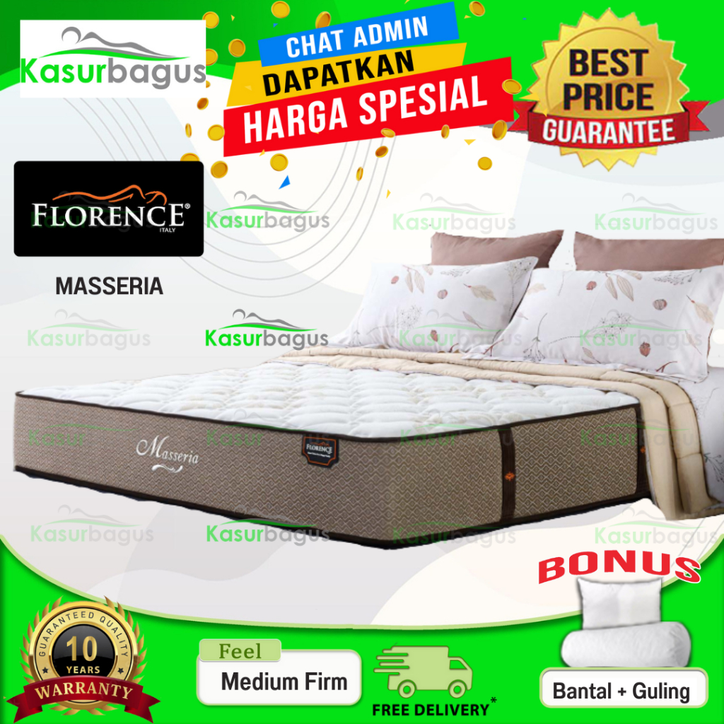 Florence Kasur Springbed Masseria - Kasur Saja 120x200