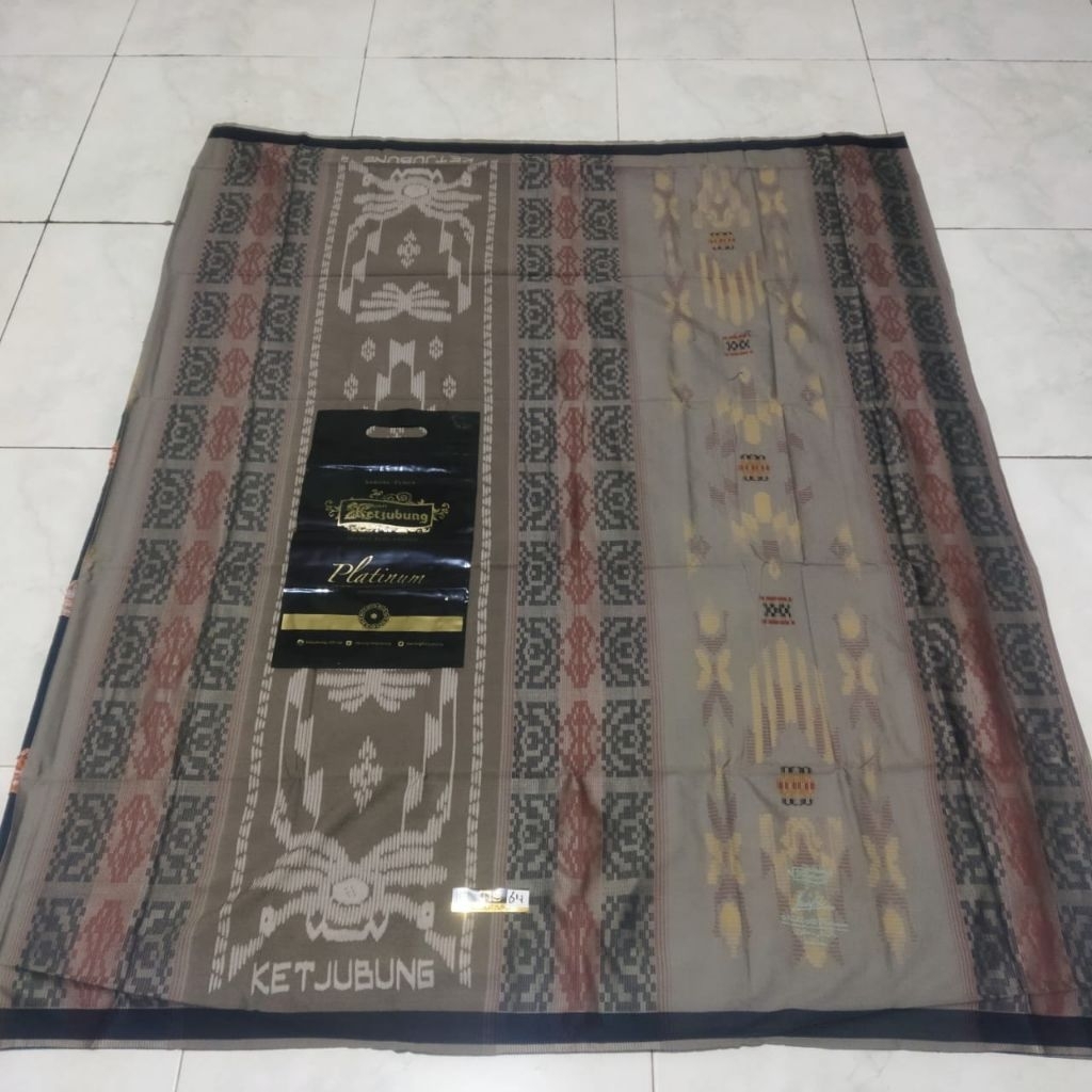 SARUNG KETJUBUNG ORIGINAL SARUNG KETJUBUNG PLATINUM SILVER
