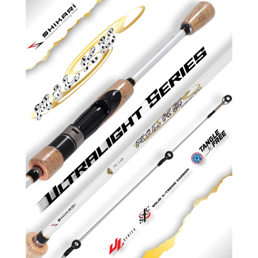 Joran Pancing Ultralight UL Shikari Milky Carbon Solid