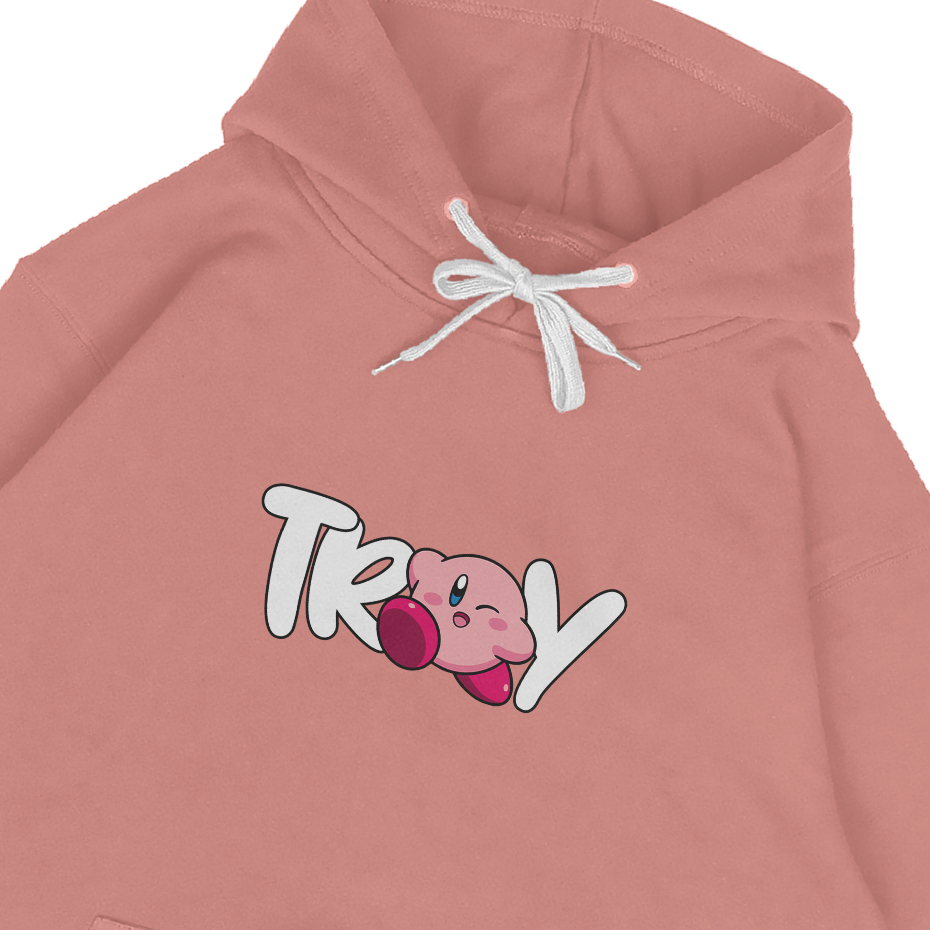 Troy Company Pullover Hoodie Pink Salmon Kirby - Hoodie Pink Salmon KH 3257
