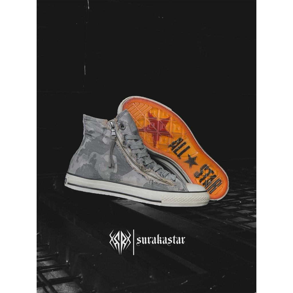 CONVERSE JOHN VARVATOS DOUBLE ZIP CAMO