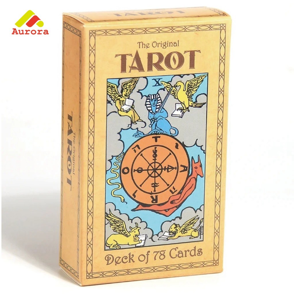 Tarot Rider Waite Original - Kartu Ramalan Cinta & Karir - 78 Kartu Lengkap - Deck Tarot Asli Rider 