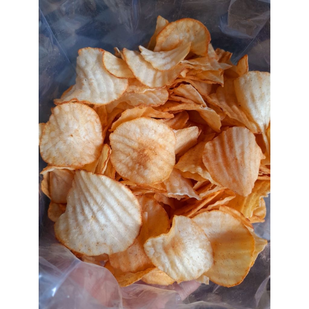 

Citela kripik singkong rasa sapi panggang empuk dan renyah