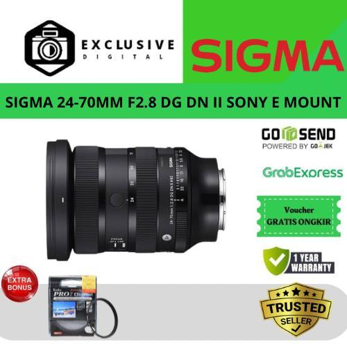 SIGMA 24-70MM F2.8 DG DN II FOR SONY E MOUNT / SIGMA 24-70MM F2.8 DG DN II