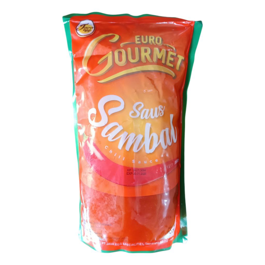 

Saus Sambal Euro Gourmet 1000 gr/1 Kg