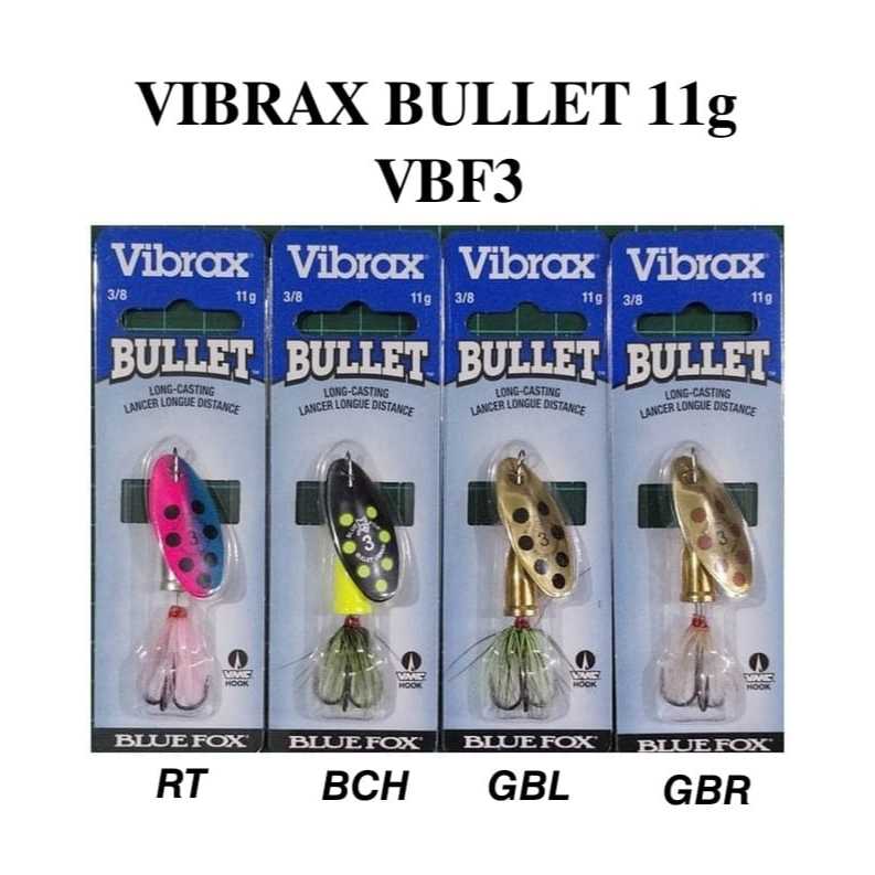LURE / MPAN VIBRAX BULLET 3/8 11gram