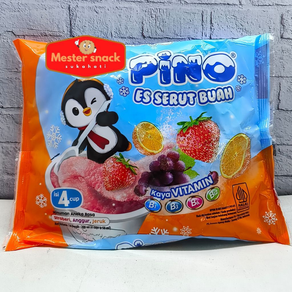 

Pino Ice Cup | Pino Es Serut Buah