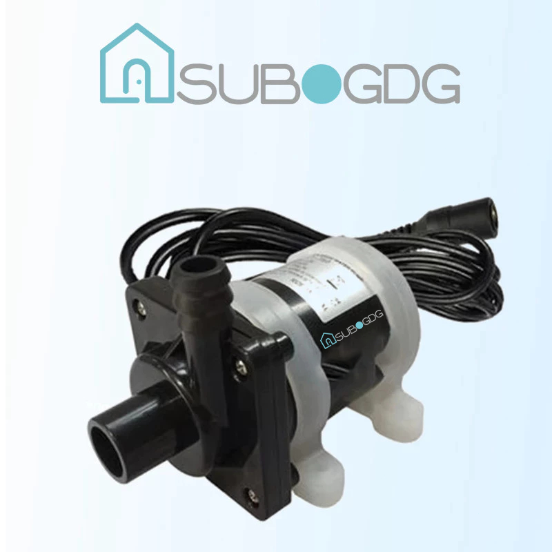SUBOGDG DC 24V Brushless Pompa Celup Mini DC 24Volt 22Watt 5m 800L/H Pompa Air Mini Brushless Aquari