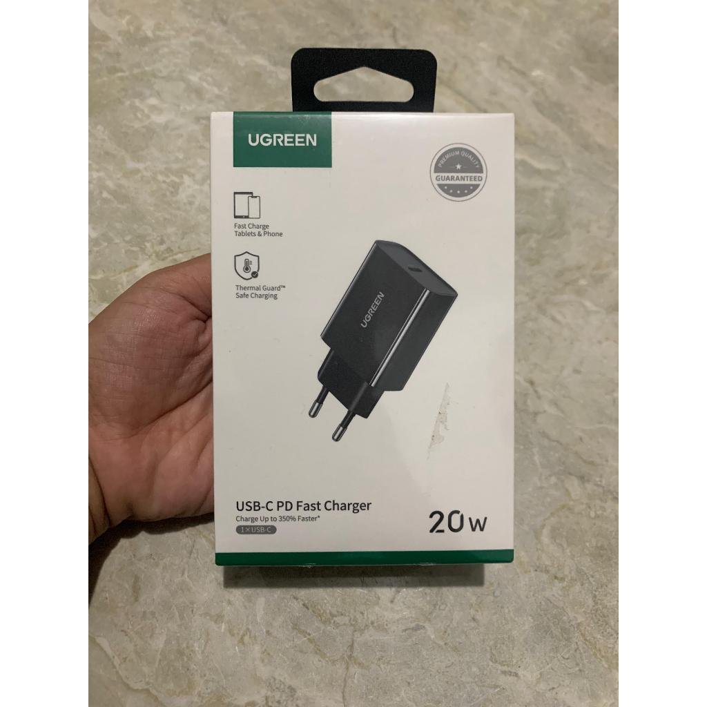 Charger UGREEN Batok Kepala Type C 20Watt MFI
