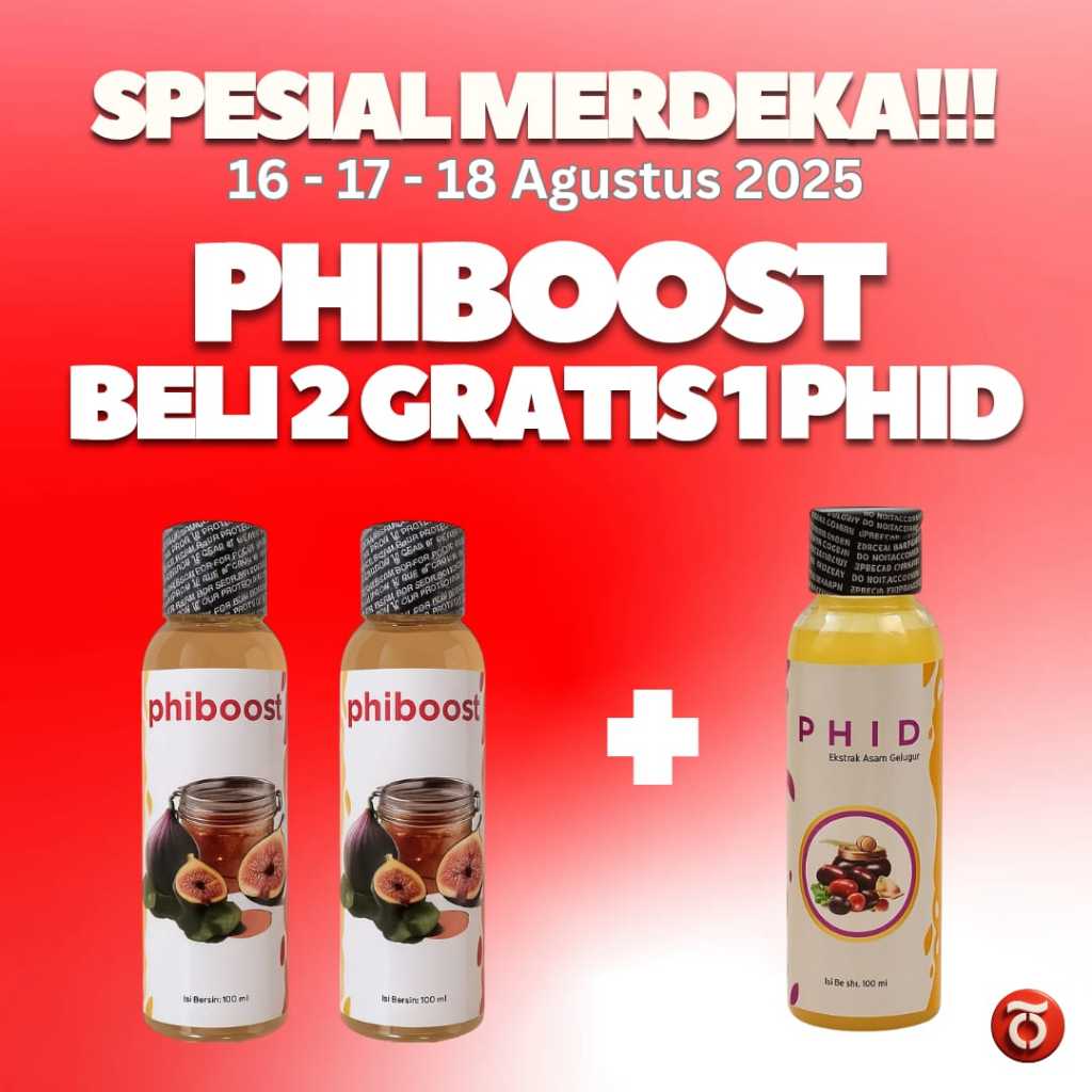 

PROMO PHIBOOST BELI 2 + GRATIS 1 PHID — periode terbatas