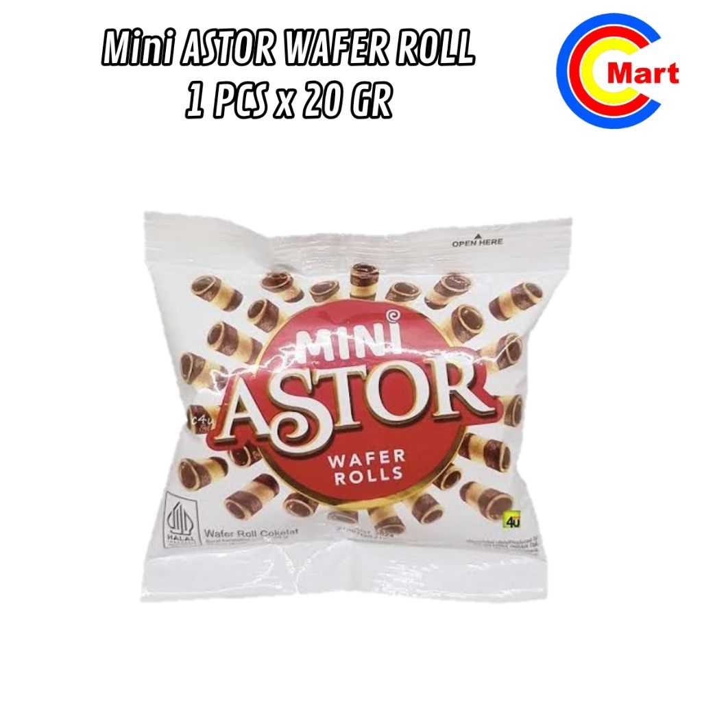 

[1 PCS] MINI ASTOR WAFER ROLLS 20 GR