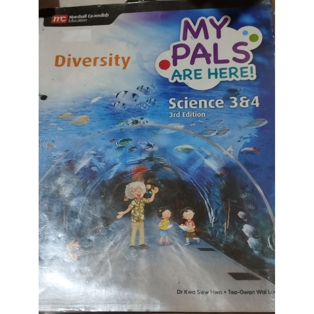 [ORI/BEKAS] Buku science textbook diversity My Pals Are Here 3&4 3rd edition