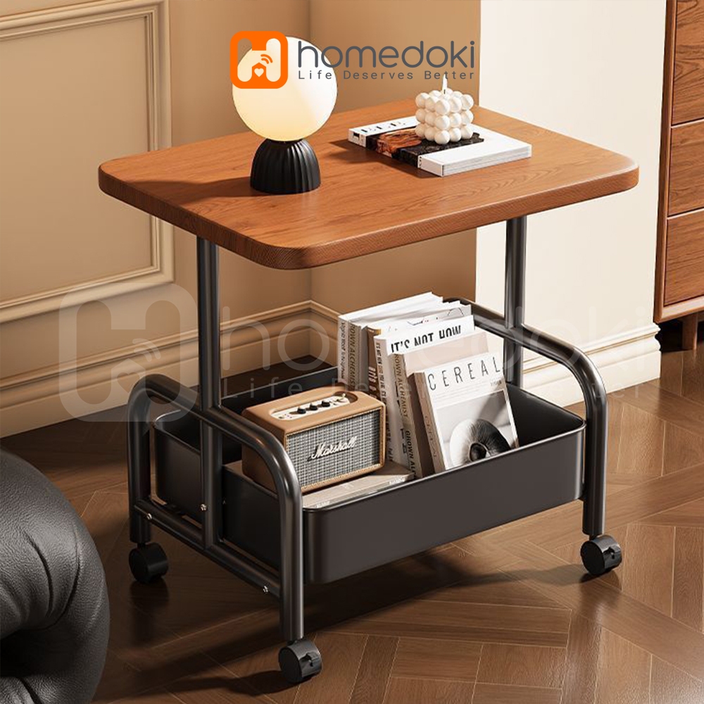 Homedoki Rak Susun Serbaguna/Rak Dapur/Rak Dapur Serbaguna/Rak Troli/Rak Troli Susun Roda