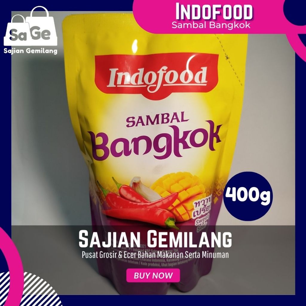 

[TURUN HARGA] Indofood Saus Sambal Bangkok 1kg – Harga Spesial – Grosir Sajian Gemilang