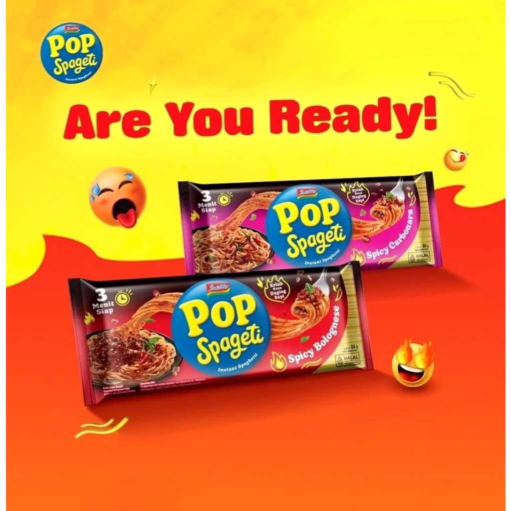 

PoP Spageti Indomie | Isi 1 Pack