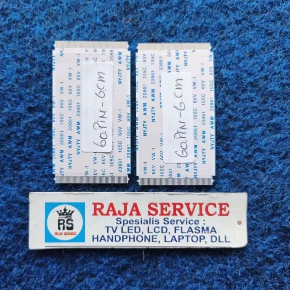 kabel tv toshiba 43E330LP lvds flaxible dari tcon ke panel lcd 60pin