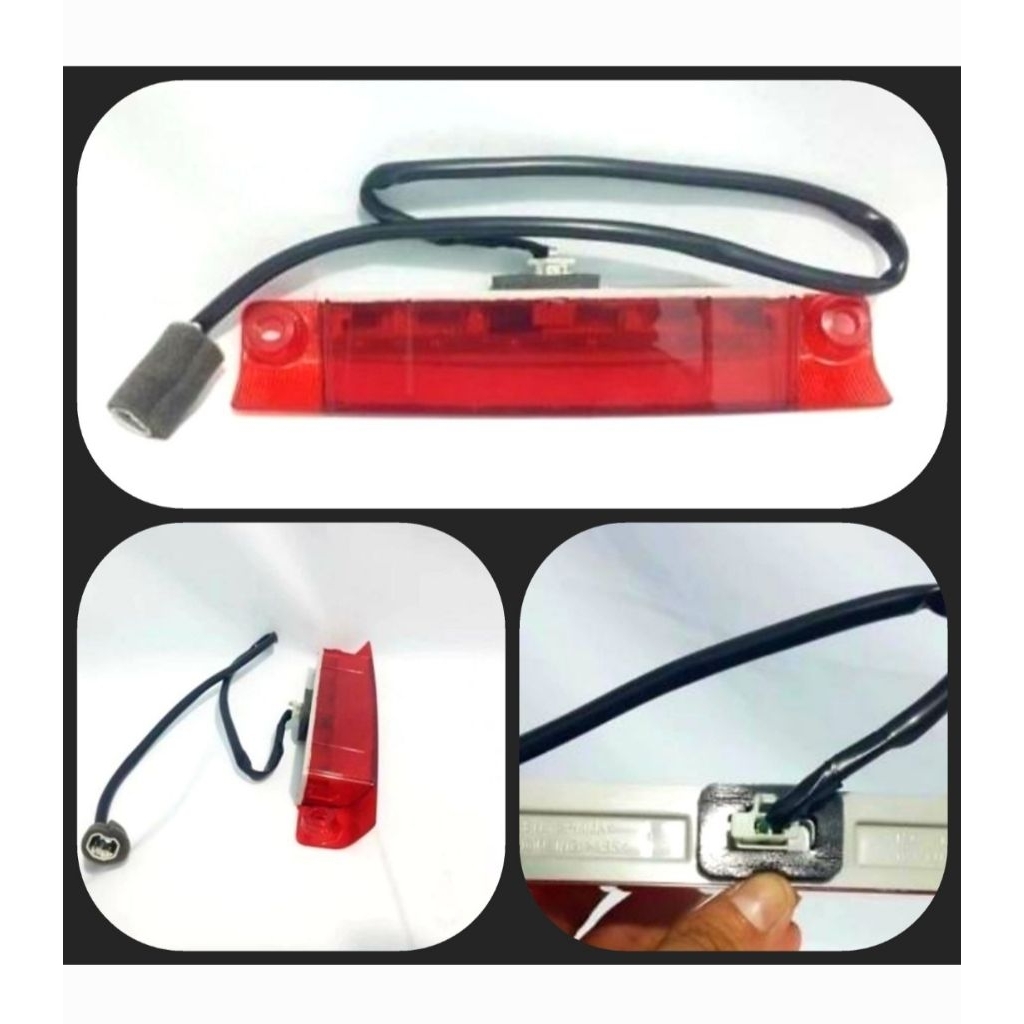 Lampu spoiler mobil Avanza Xenia Veloz tahun 2012 2013 2014 2015 2016 2017 2018
