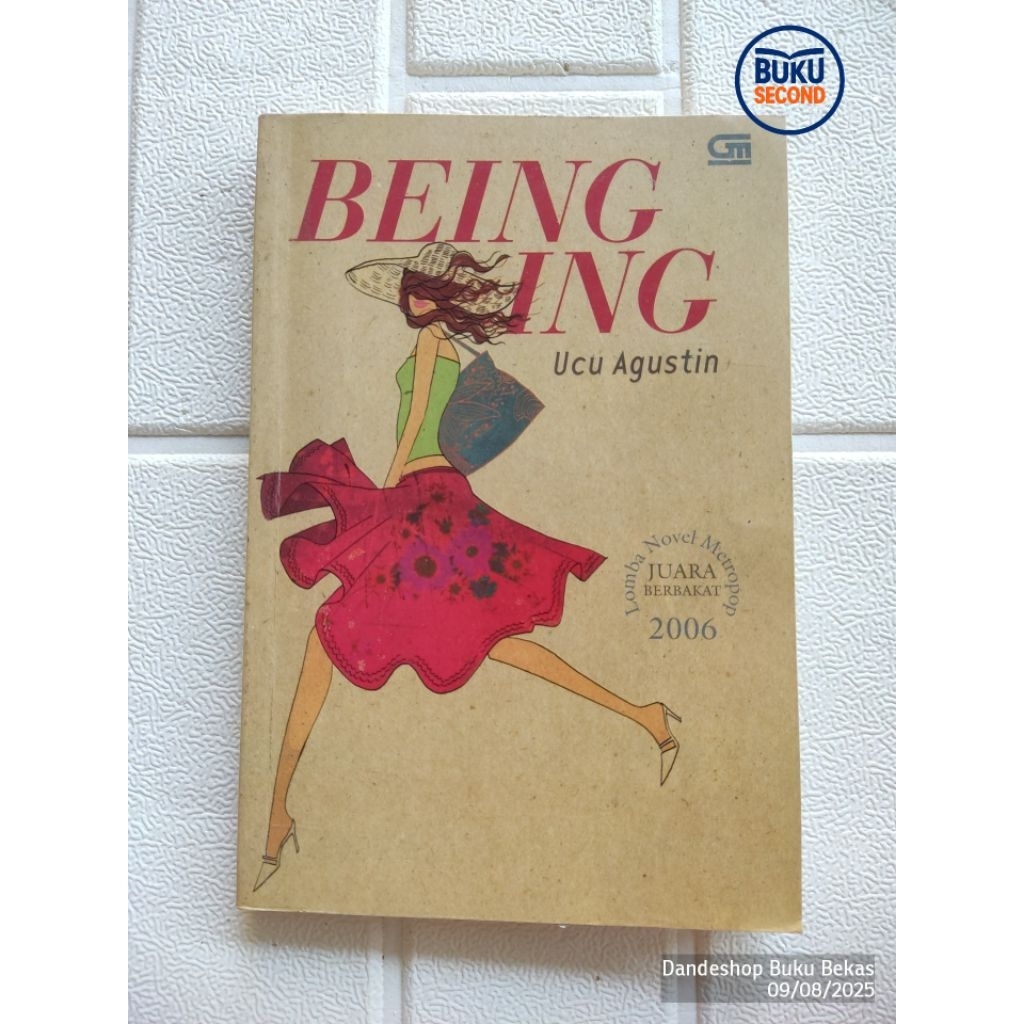 Being Ing oleh Ucu Agustin - Novel Bekas Preloved ORIGINAL Metropop