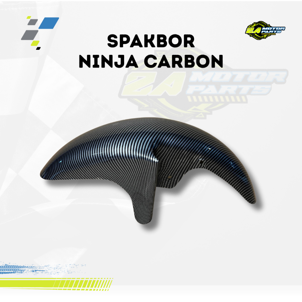 SPAKBOR DEPAN SLEBOR DEPAN NINJA RR CARBON KEVLAR SPAKBOR SLEBOR SELEBOR NINJA RR