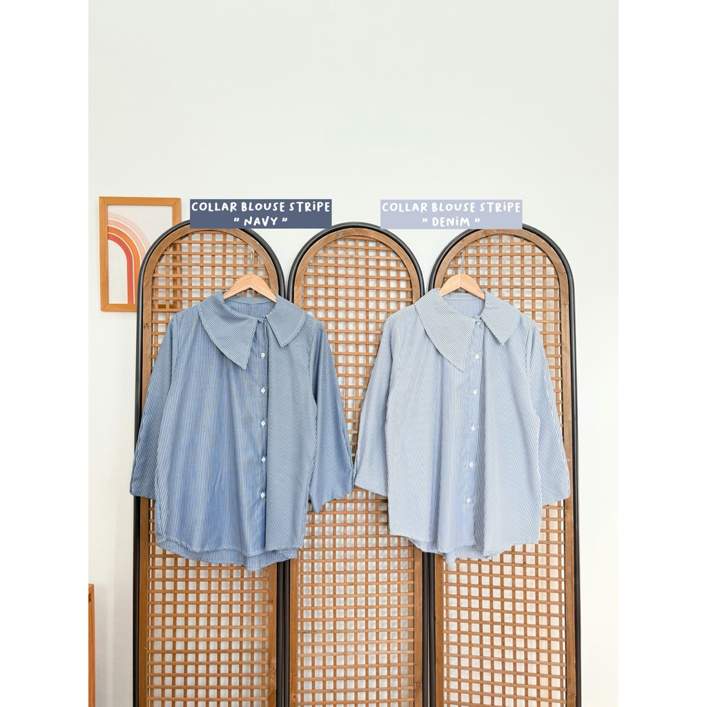 LOCANA LABEL / COLLAR BLOUSE ORIGINAL LOCANA LABEL