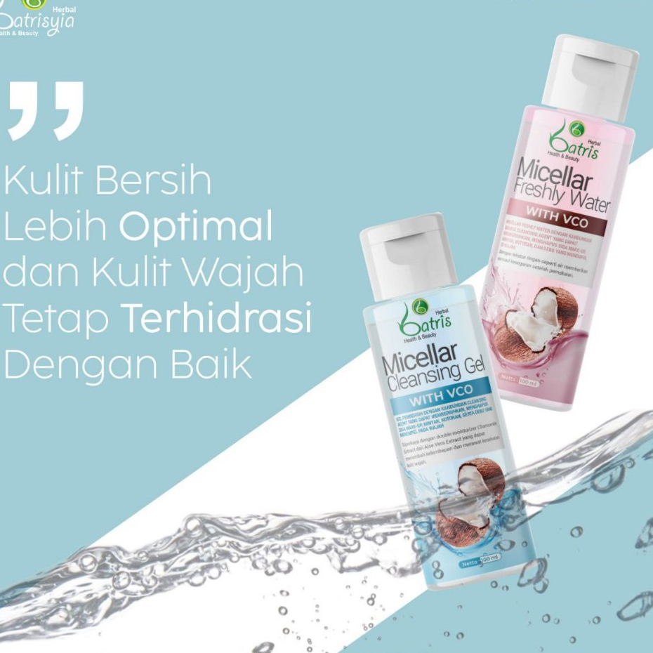Batrisyia - Micellar water & Micellar Gell