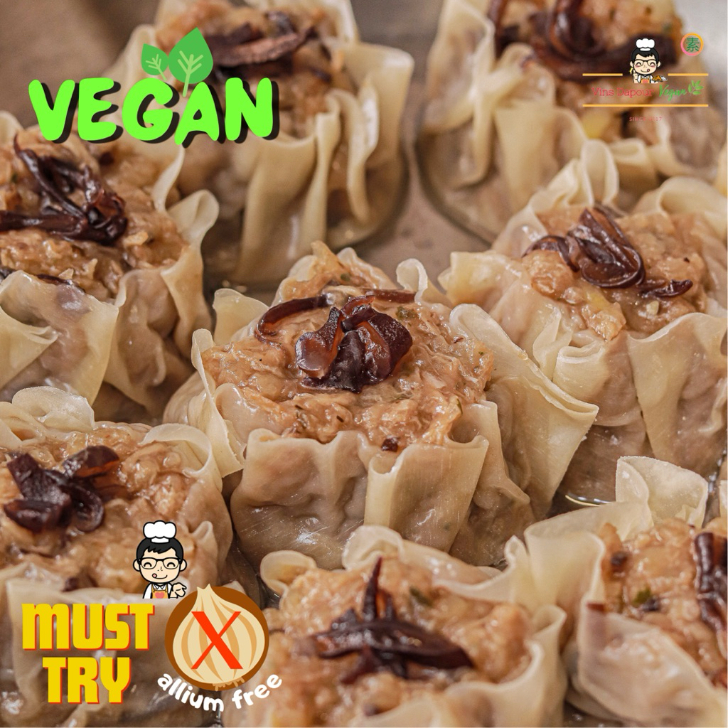 

Vinsdapourvegan - Dimsum Jamur Vegan Siomay Homemade Frozen Food Bahan Beku Allium Free Vegetarian