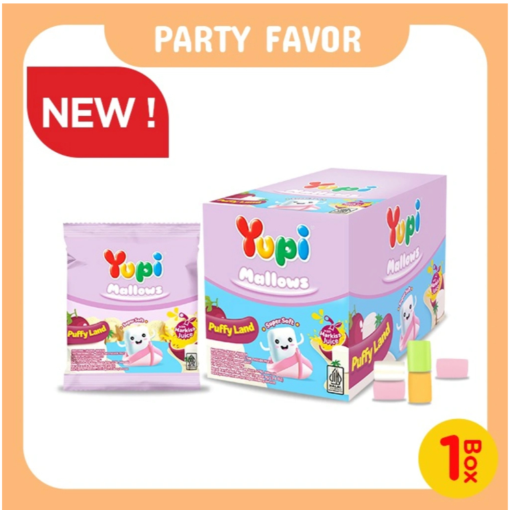 

YUPI MALLOWS PUFFY LAND WITH MARKISA JUICE - MARSHMALLOW PACK