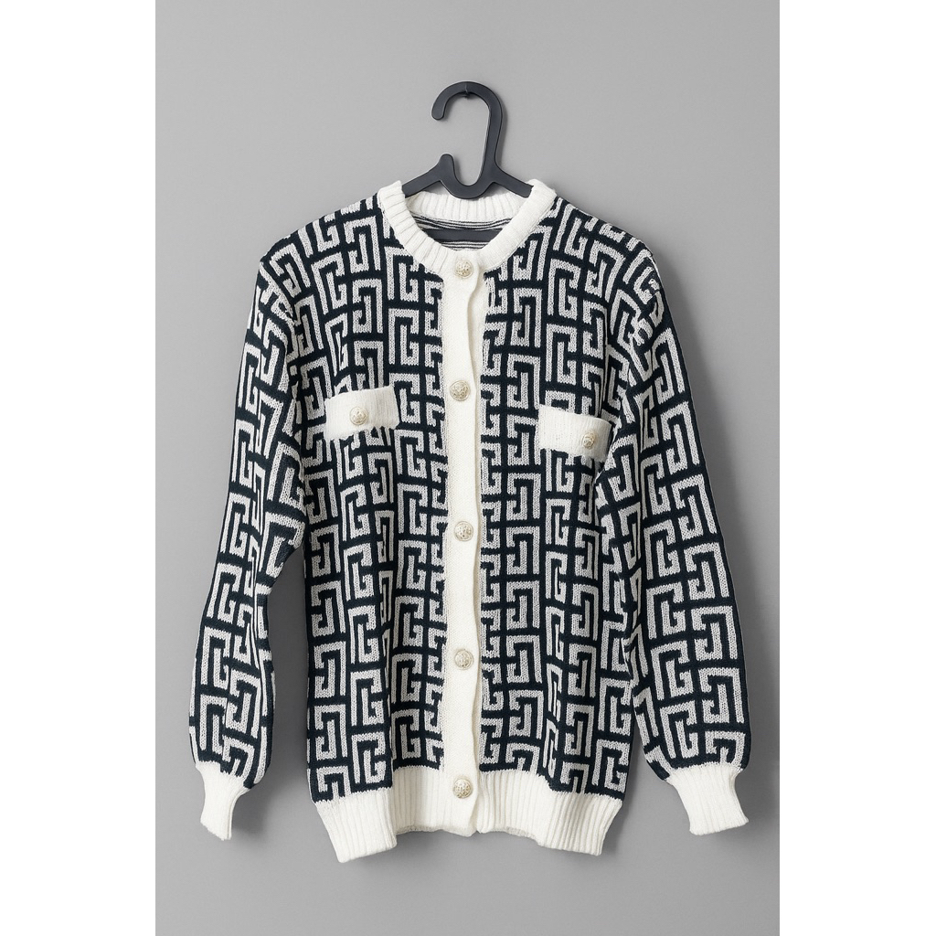 Cardigan Knit Rajut Korean Style