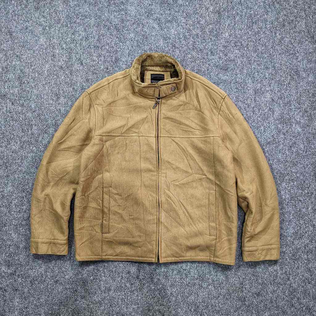Tamiya kenko Korduroy - Jaket Casual Pria Corduroy Winter Musim Dingin Second Bekas Original - JB50
