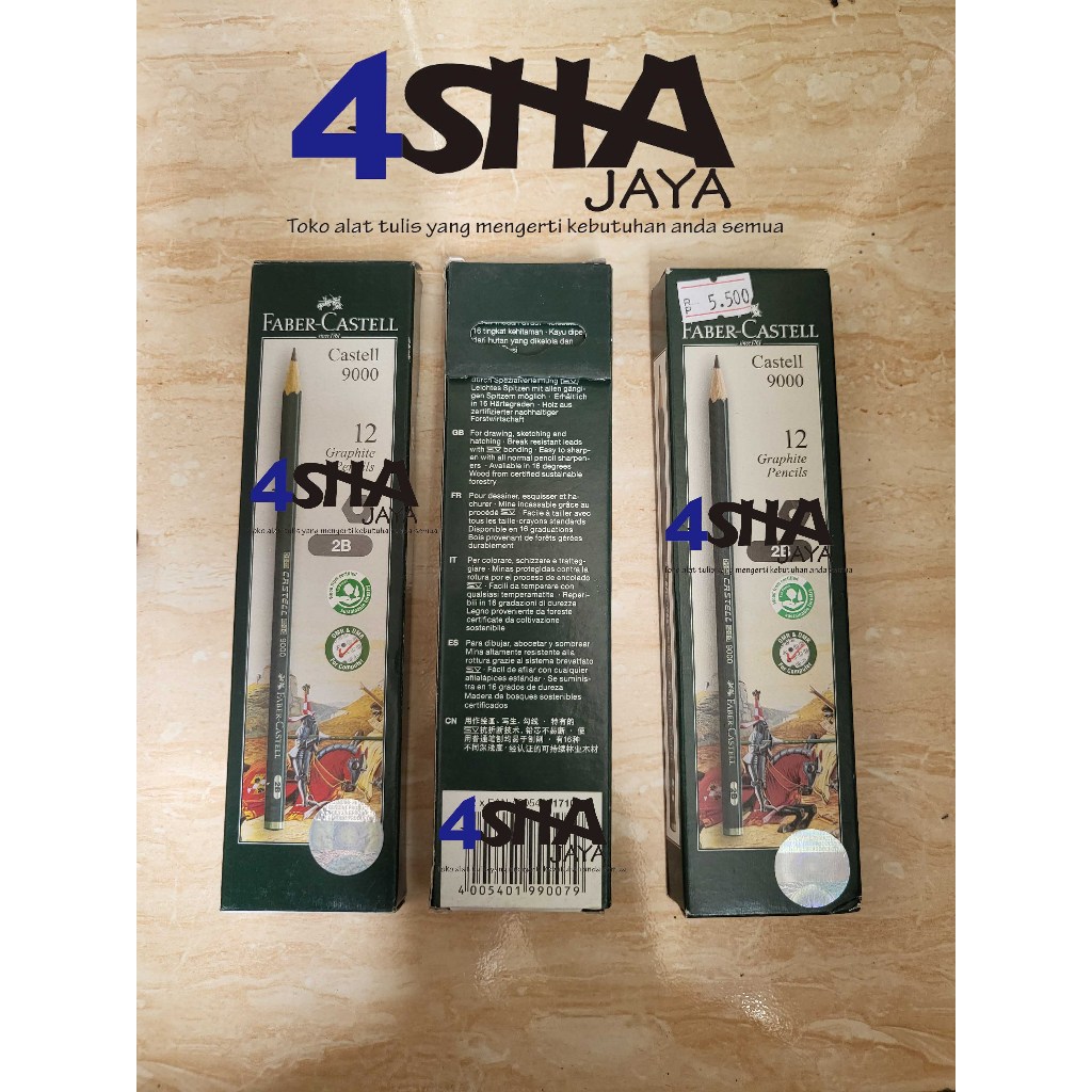 

Pensil Kayu 2B II Pensil 2B Faber Castells