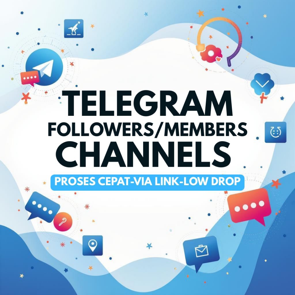 Telegram Member 1k followers anggota  groups/channels