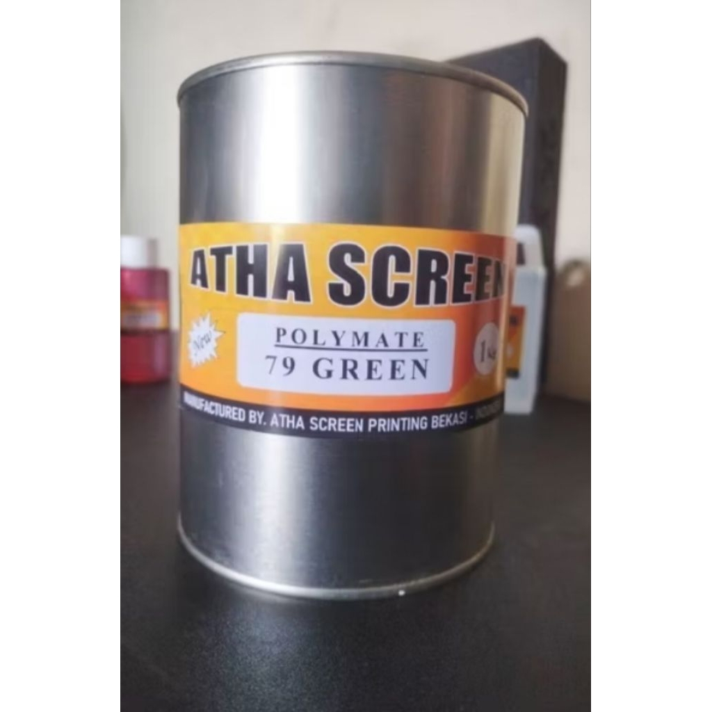 

ATHA SCREEN CAT POLYMATE . tinta sablon plastik (green 79)