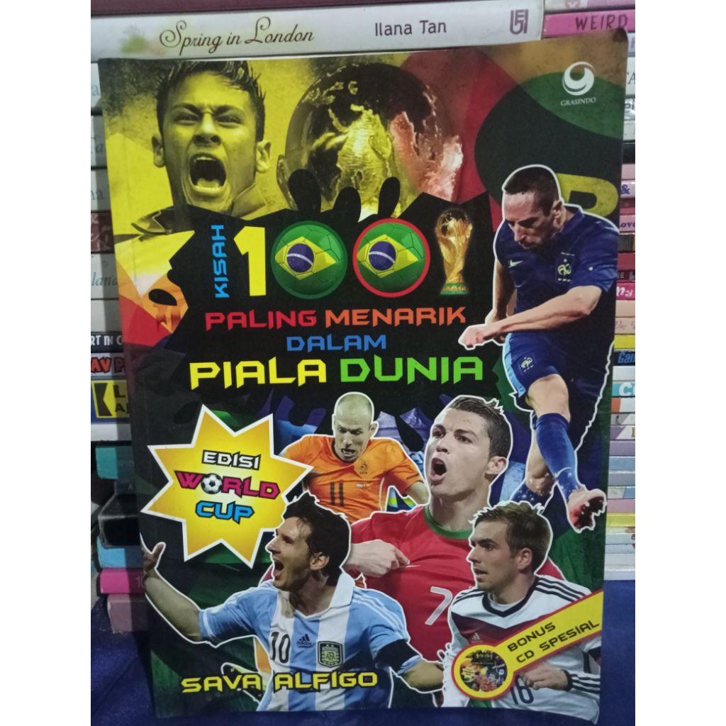 BUKU 100 KISAH PALING MENARIK DALAM PIALA DUNIA