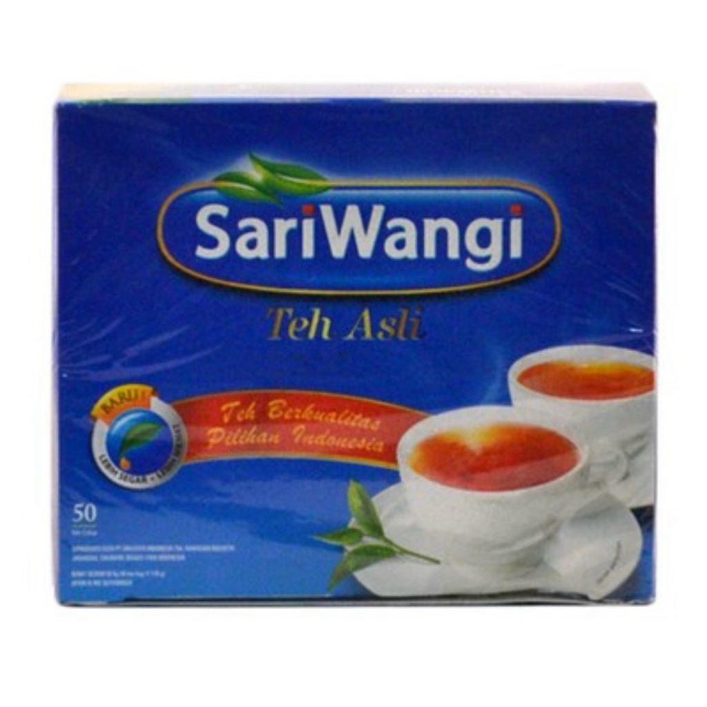 

BUBUK TEH CELUP SARI WANGI Isi 50S x 1.9gr