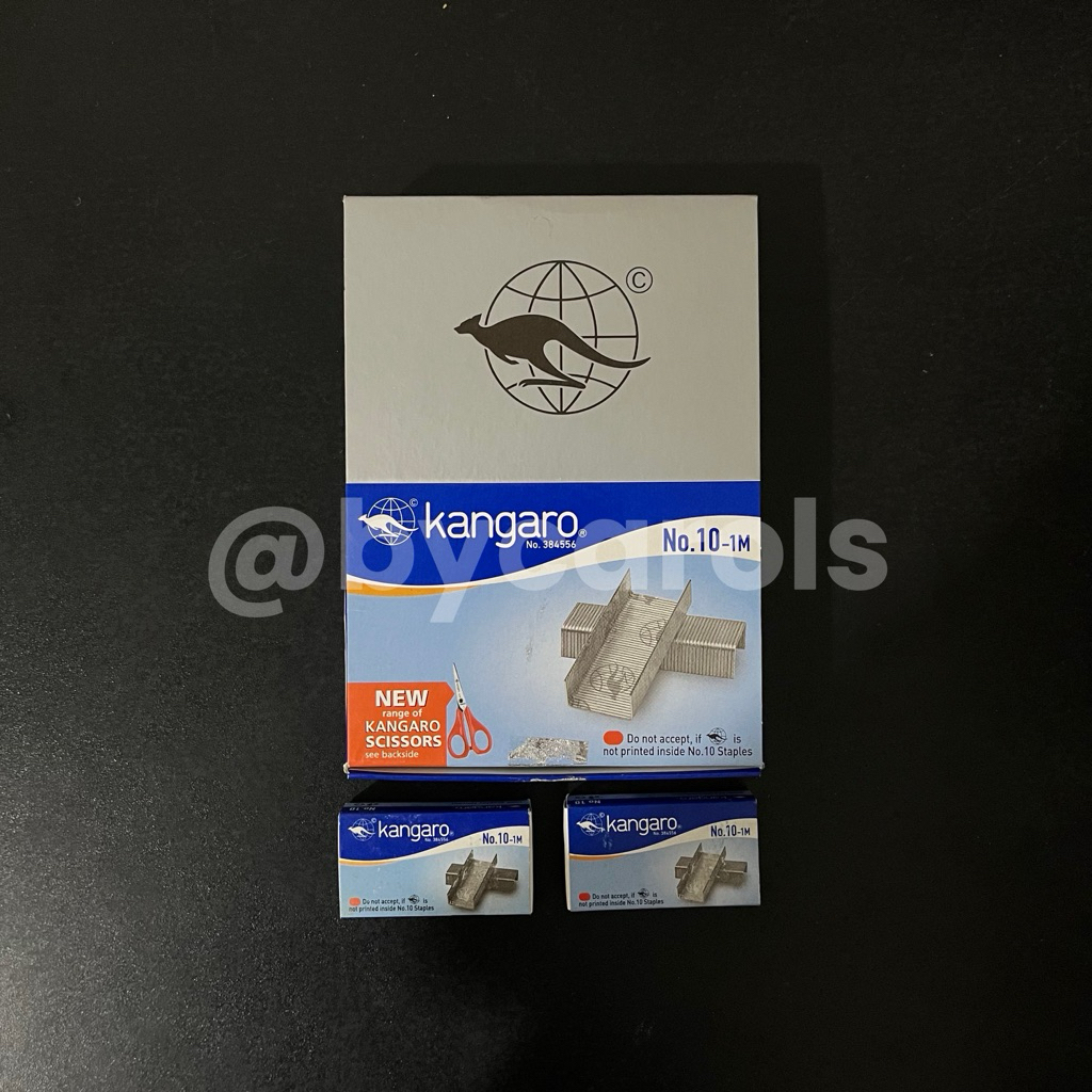 

ISI HEKTER STAPLES JEPRETAN KERTAS KANGARO NO.10-1M