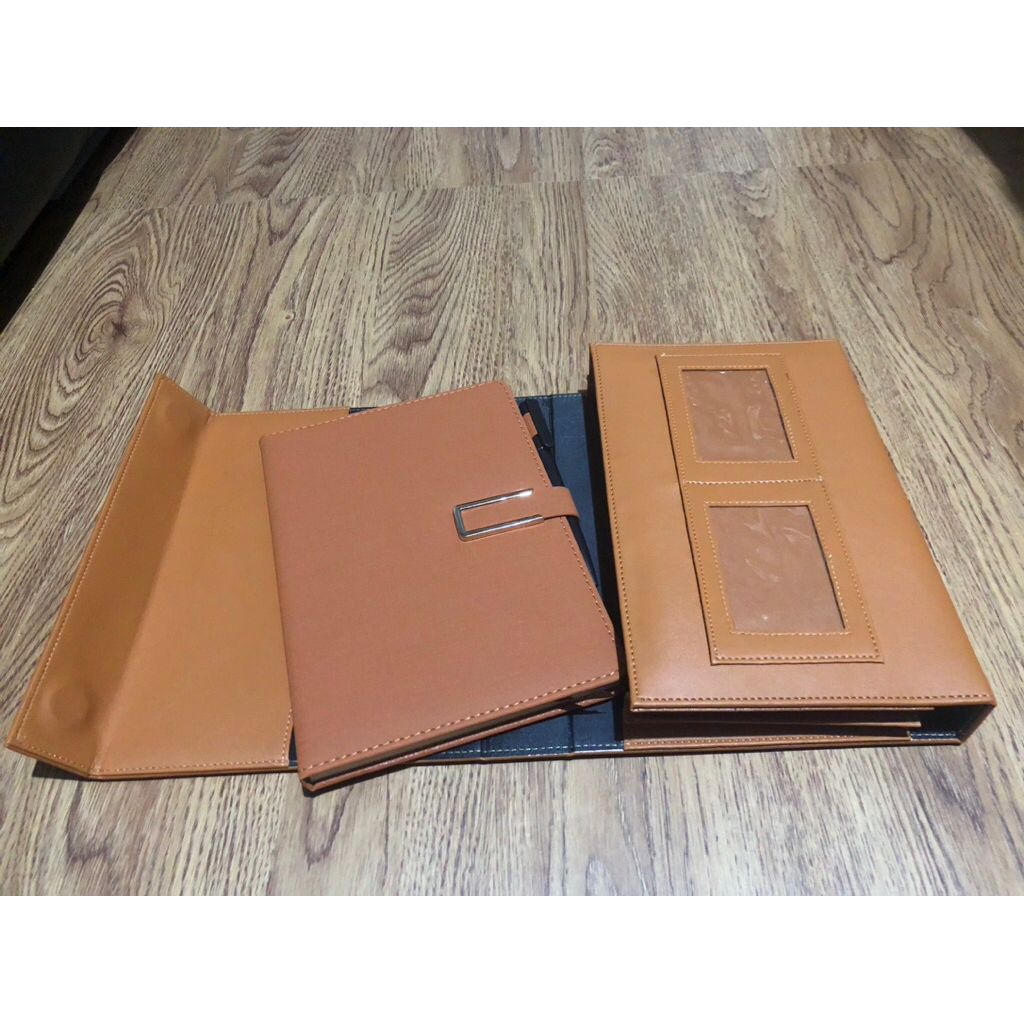 

BINDER SET CUSTOM LOGO + NOTEBOOK A5 + PEN