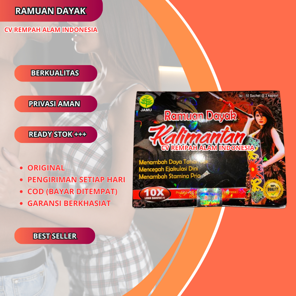 

Kapsul Ramuan Dayak Original 100%