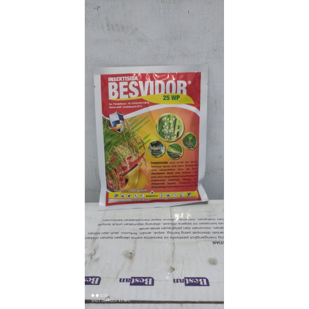 Besvidor 25 WP 100 gram