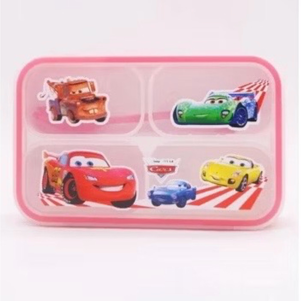 TEMPAT MAKAN KOTAK BEKAL MAKAN ANAK SEKOLAH CARS ANAK LAKI LAKI COWOK LUNCH BOX BOY BOYS KIDS SCHOOL